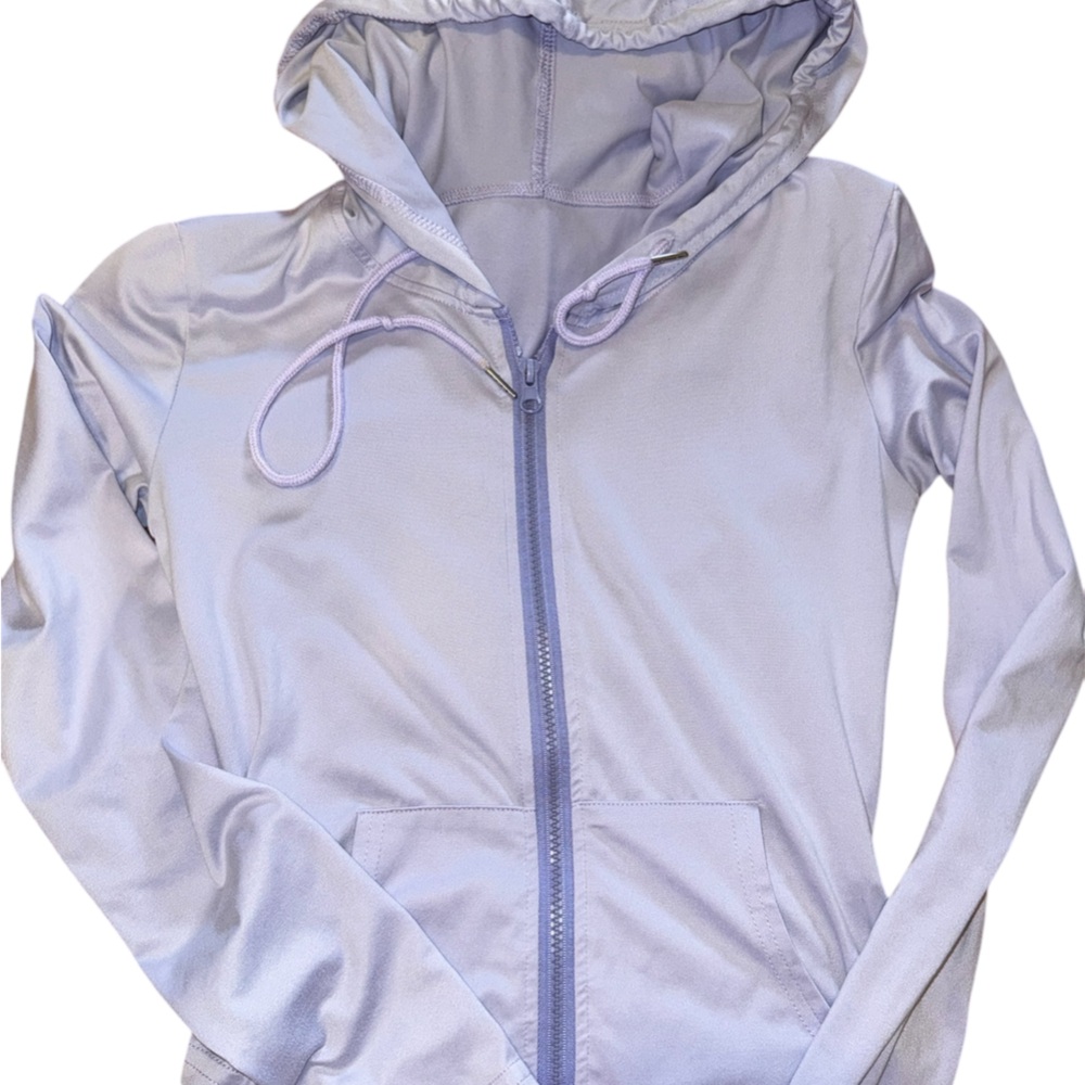 Lavender Hooded Jacket